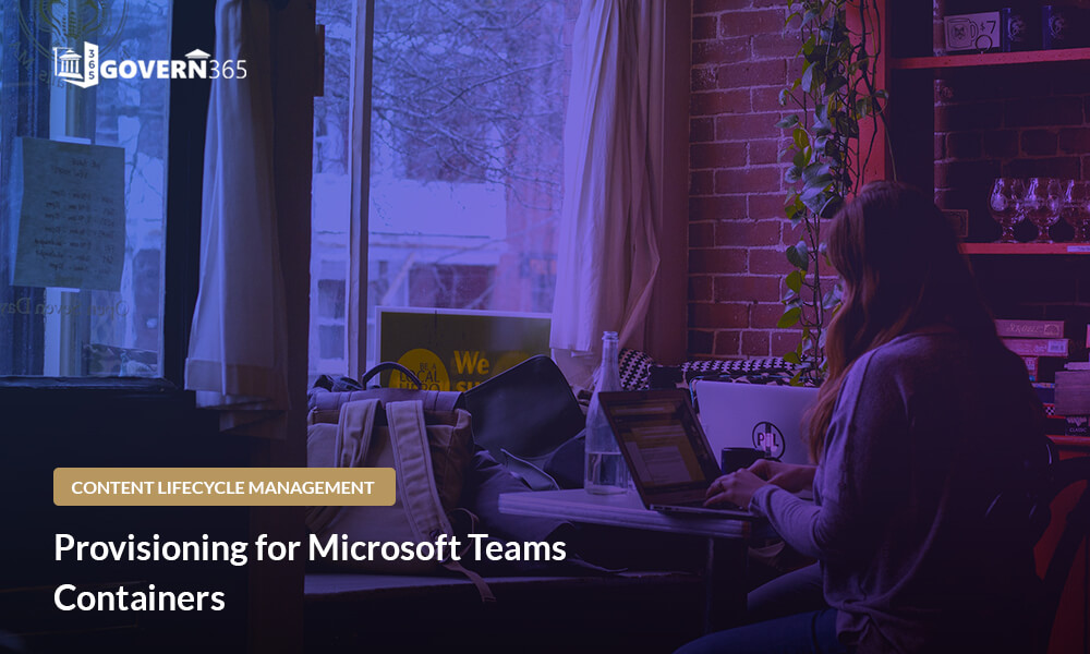Provisioning for Microsoft Teams Containers