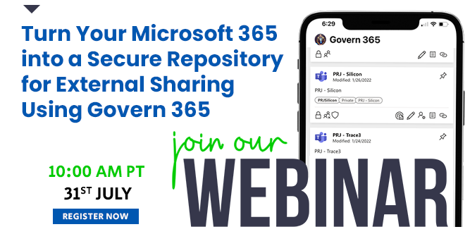 Govern 365 Webinar