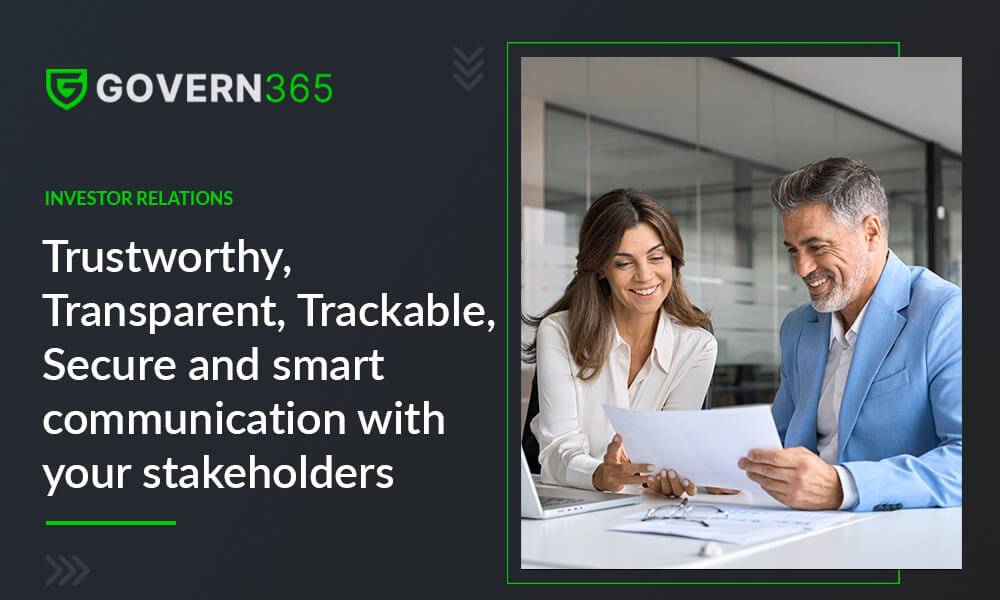 Investor Relations Data Room | Secure VDR for Investors | Govern 365