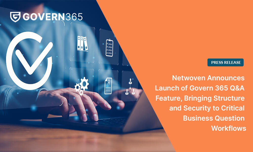 Netwoven Announces Launch of Govern 365 Q&A Feature, Bringing Structure and Security to Critical Business Question Workflows