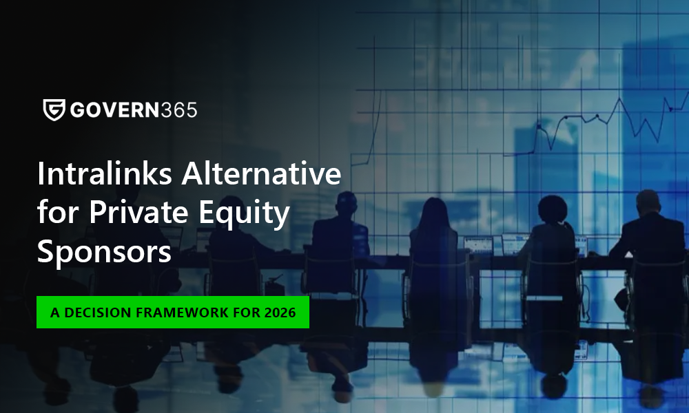 Intralinks Alternative for Private Equity Sponsors