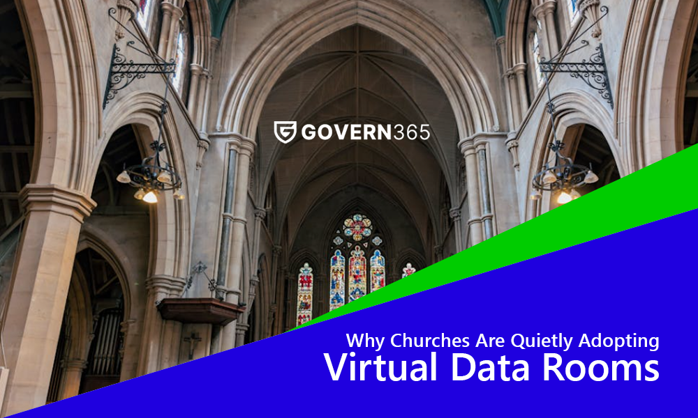 Secure virtual data room for churches protecting sensitive documents